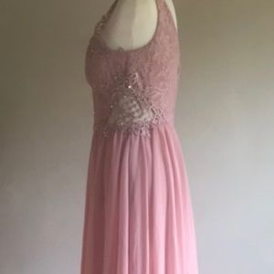 Pink formal dress